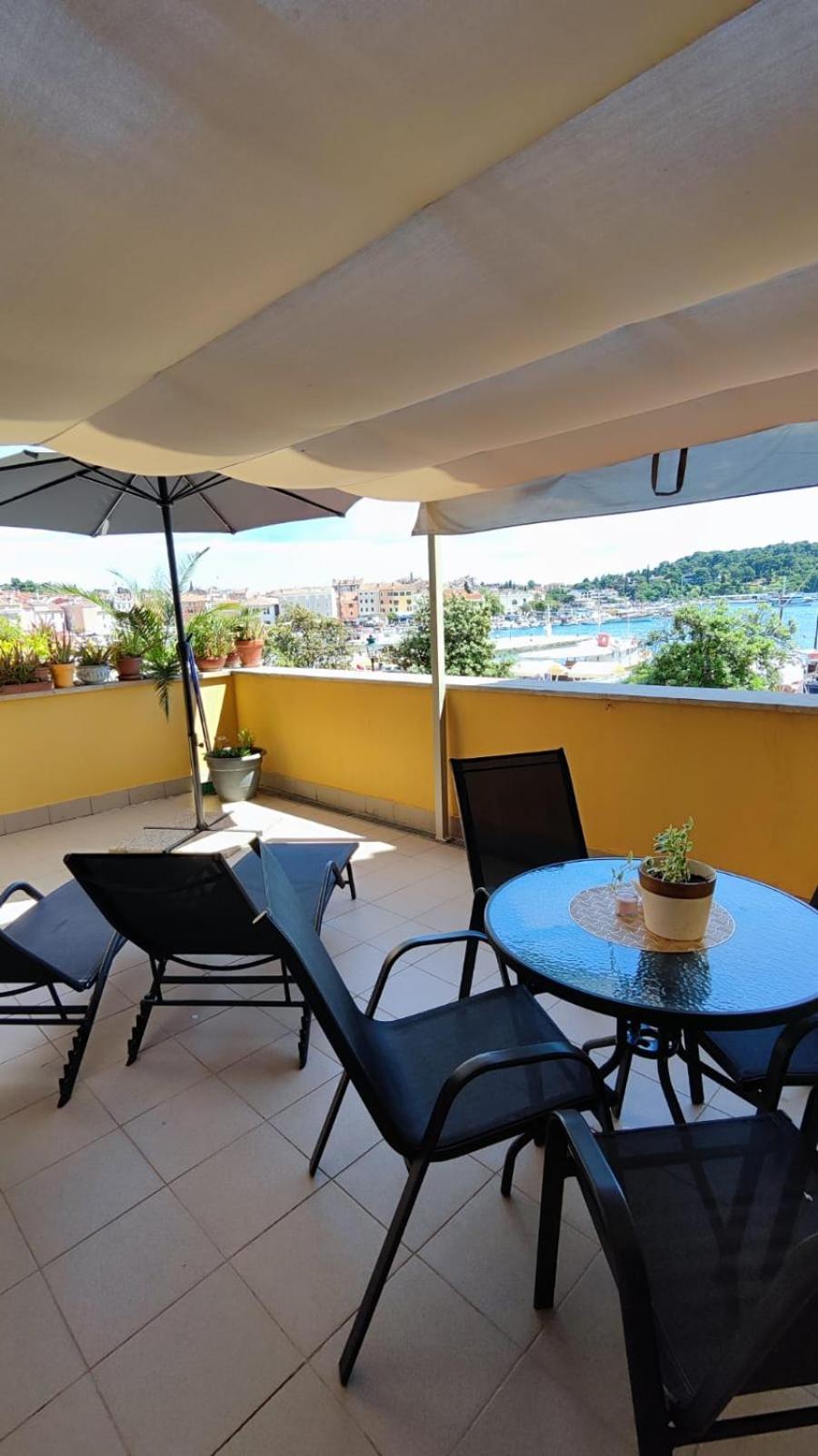 Center Of Rovinj, Sea View Apartment Kültér fotó