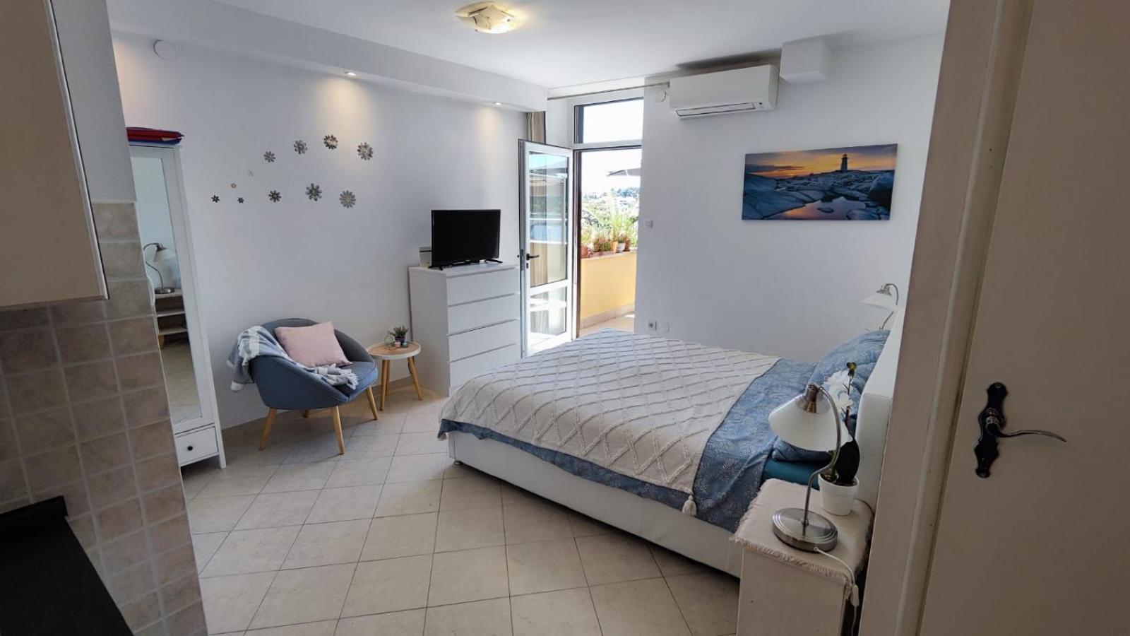 Center Of Rovinj, Sea View Apartment Kültér fotó